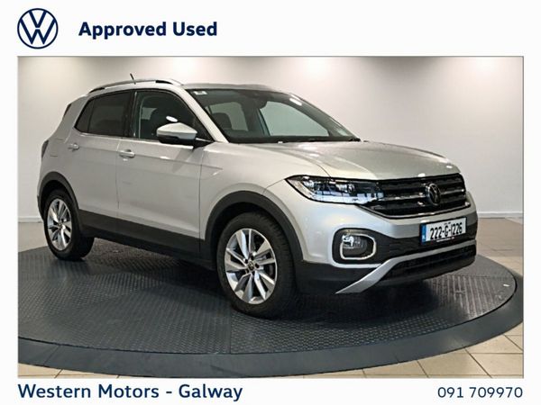 Volkswagen T-Cross Estate, Petrol, 2022, Grey