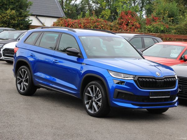 Skoda Kodiaq SUV, Diesel, 2024, Blue