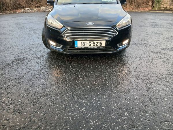 Ford Focus Hatchback, Petrol, 2018, Black