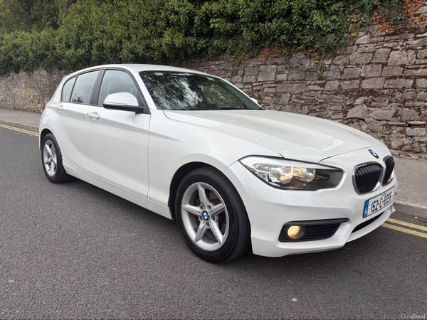 BMW 1-Series Hatchback, Diesel, 2015, White