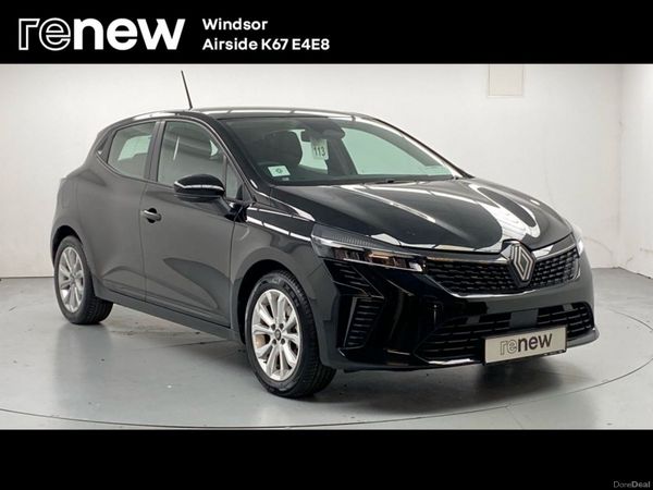 Renault Clio Hatchback, Petrol Hybrid, 2026, Black