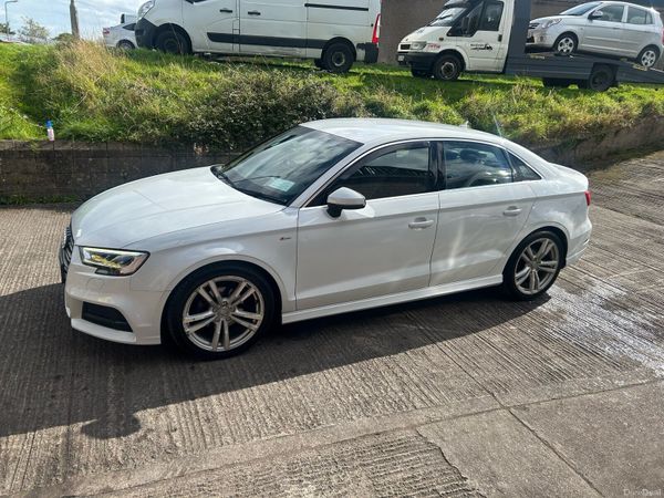 Audi A3 Saloon, Diesel, 2017, White