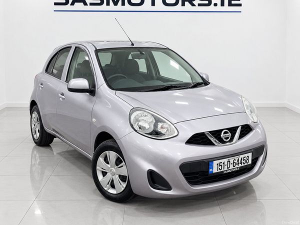 Nissan March Hatchback, Petrol, 2015, Silver