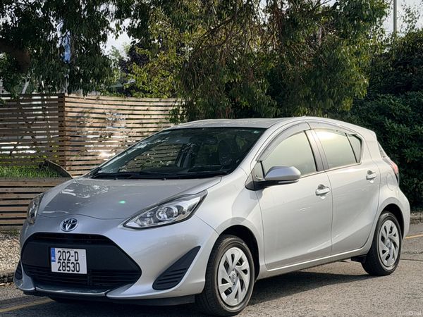 Toyota Aqua Hatchback, Petrol Hybrid, 2020, Silver