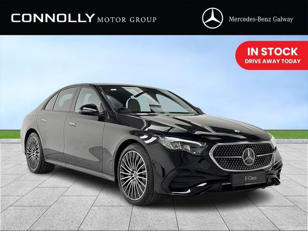 Mercedes-Benz E-Class Saloon, Diesel Plug-in Hybrid, 2026, Black