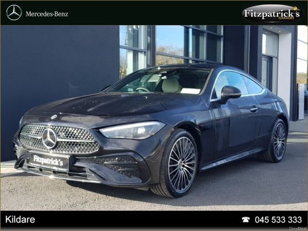 Mercedes-Benz CLE Coupe, Diesel Hybrid, 2026, Black