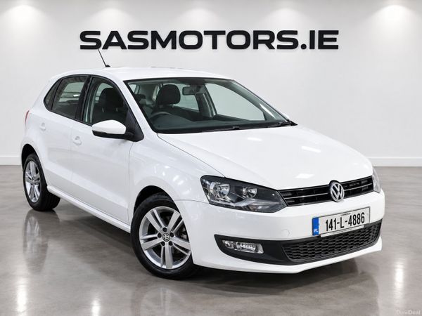 Volkswagen Polo Hatchback, Petrol, 2014, White