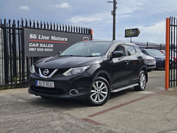 Nissan Qashqai Hatchback, Diesel, 2015, Black