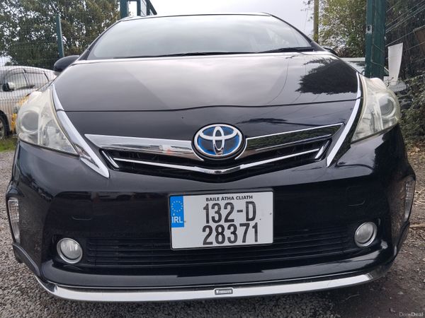 Toyota Prius MPV, Petrol Hybrid, 2013, Black