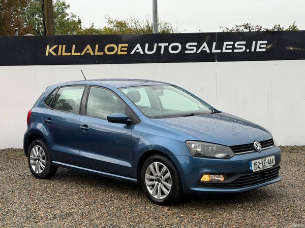 Volkswagen Polo Hatchback, Petrol, 2015, Blue