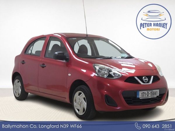 Nissan Micra Hatchback, Petrol, 2017, Red