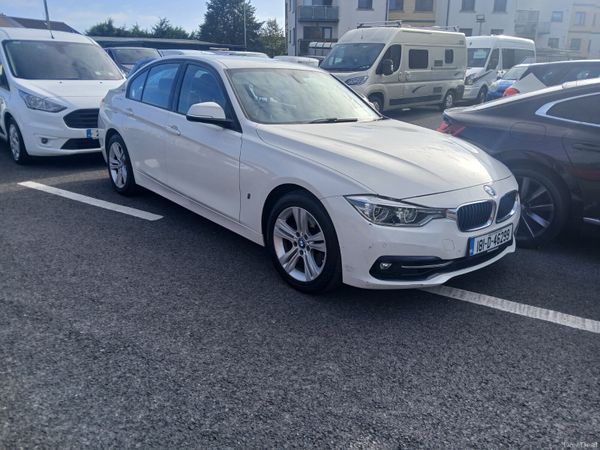 BMW 3-Series Saloon, Petrol Plug-in Hybrid, 2018, White