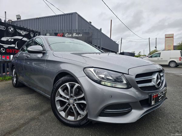 Mercedes-Benz C-Class Saloon, Diesel, 2015, Silver