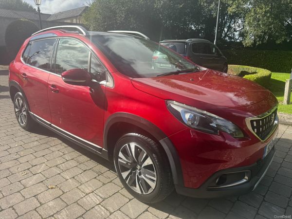 Peugeot 2008 SUV, Petrol, 2016, Red