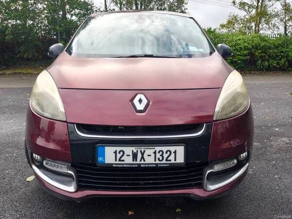 Renault Scenic MPV, Diesel, 2012, Red