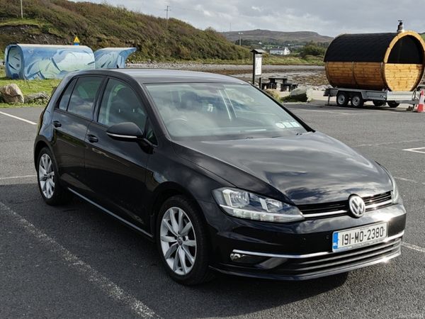 Volkswagen Golf Hatchback, Diesel, 2019, Black