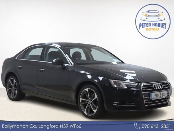 Audi A4 Saloon, Diesel, 2019, Black