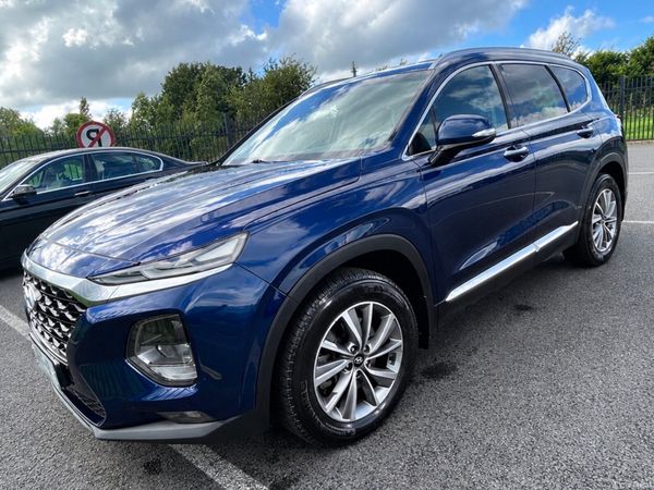 Hyundai Santa Fe SUV, Diesel, 2019, Blue