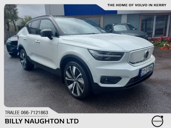Volvo XC40 SUV, Electric, 2022, White