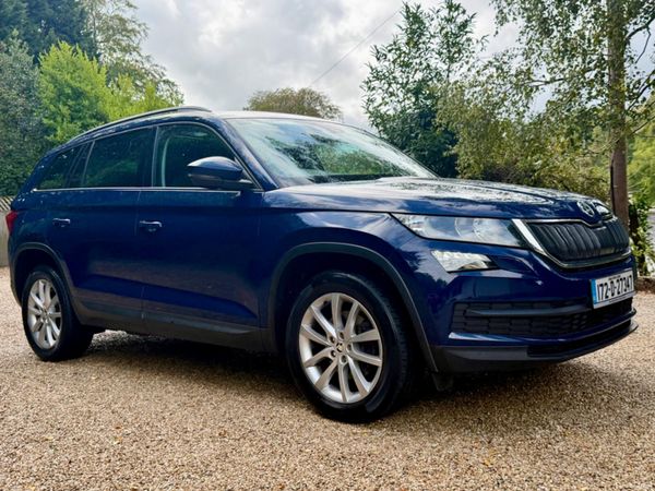 Skoda Kodiaq Estate, Petrol, 2017, Blue