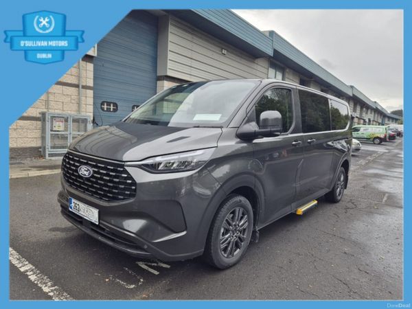 Ford Tourneo Custom MPV, Petrol Plug-in Hybrid, 2026, Grey