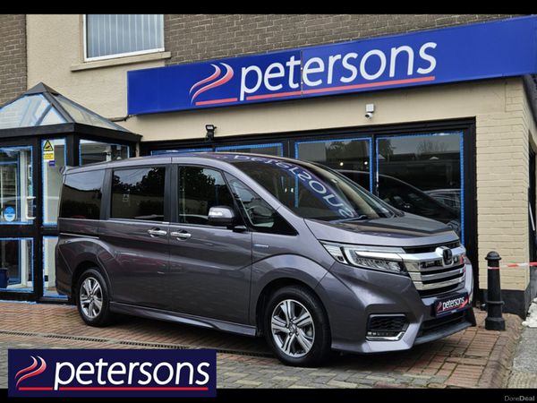 Honda Stepwagon MPV, Petrol Hybrid, 2017, Grey