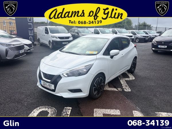 Nissan Micra Hatchback, Petrol, 2022, White