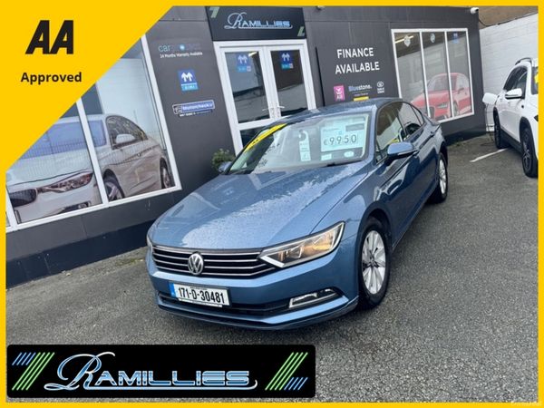 Volkswagen Passat Saloon, Diesel, 2017, Blue