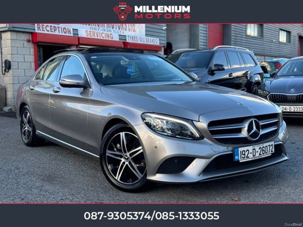 Mercedes-Benz C-Class Saloon, Diesel, 2019, Silver