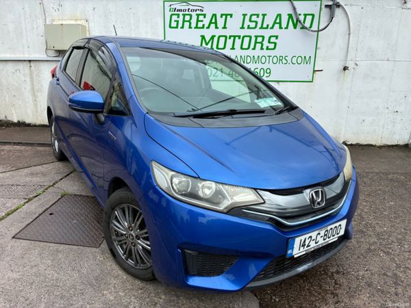 Honda Fit Hatchback, Petrol Hybrid, 2014, Blue