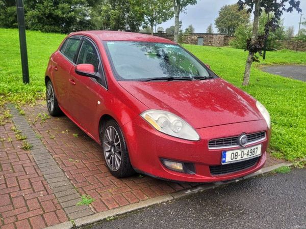 Fiat Bravo Hatchback, Petrol, 2008, Red