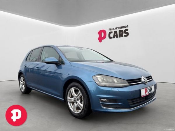 Volkswagen Golf Hatchback, Petrol, 2017, Blue