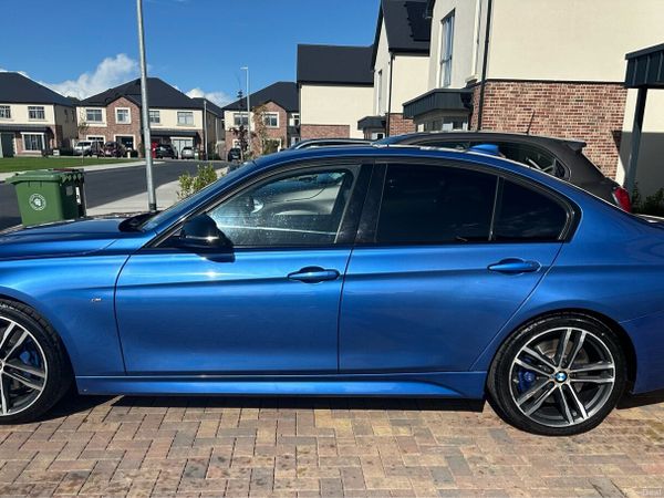 BMW 3-Series Saloon, Diesel, 2018, Blue