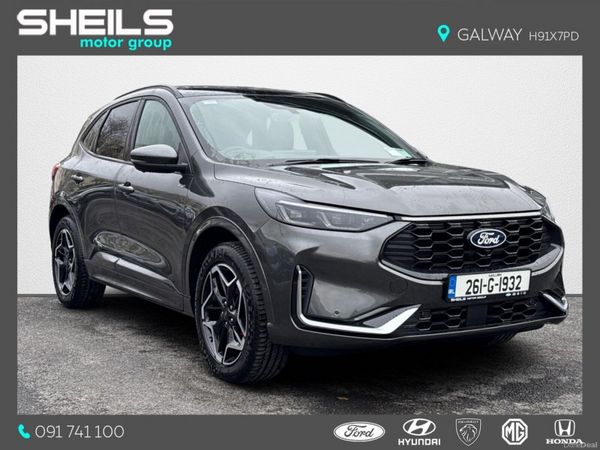 Ford Kuga SUV, Petrol Plug-in Hybrid, 2026, Grey
