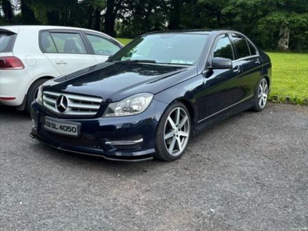 Mercedes-Benz C-Class Saloon, Diesel, 2013, Blue