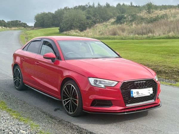 Audi A3 Saloon, Diesel, 2018, Red