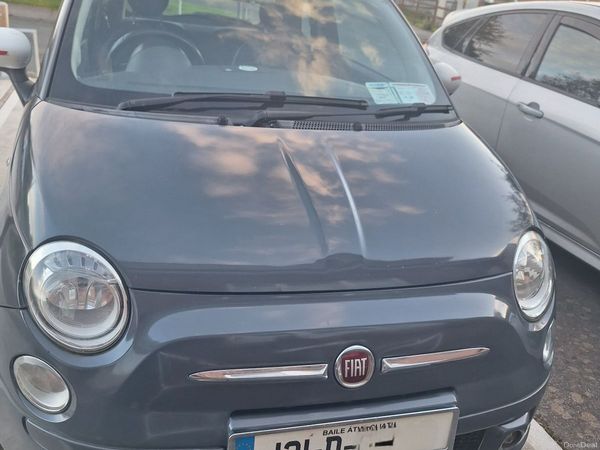 Fiat 500 Hatchback, Petrol, 2013, Grey