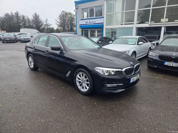BMW 5-Series Saloon, Diesel, 2018, Black