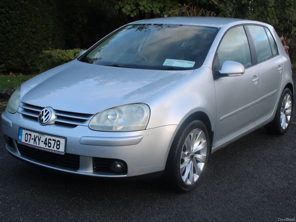 Volkswagen Golf Hatchback, Diesel, 2007, Silver