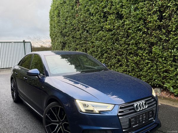 Audi A4 Saloon, Diesel, 2017, Blue