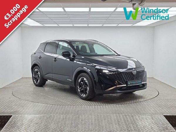 Nissan Qashqai MPV, Petrol Hybrid, 2026, Black