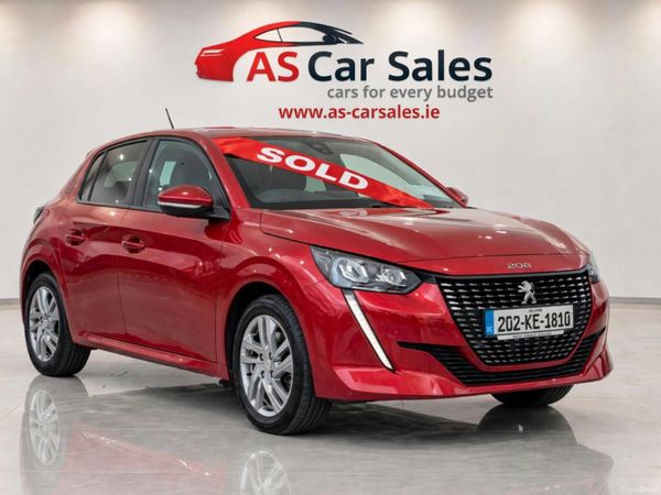 Peugeot 208 Hatchback, Diesel, 2020, Red