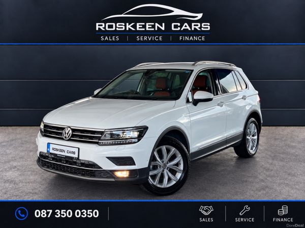 Volkswagen Tiguan SUV, Diesel, 2020, White