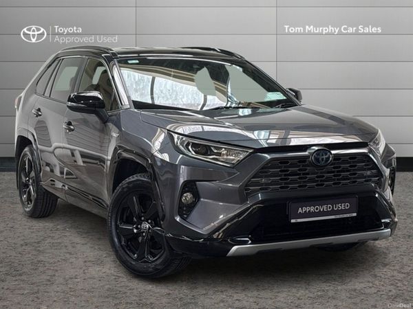 Toyota RAV4 SUV, Petrol Hybrid, 2021, Grey