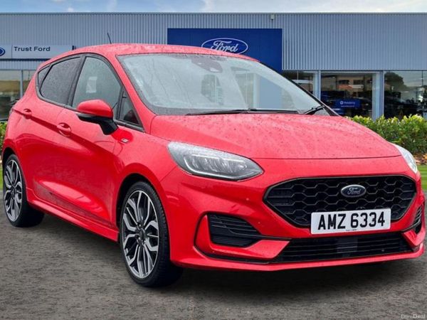 Ford Fiesta Hatchback, Petrol, 2023, Red