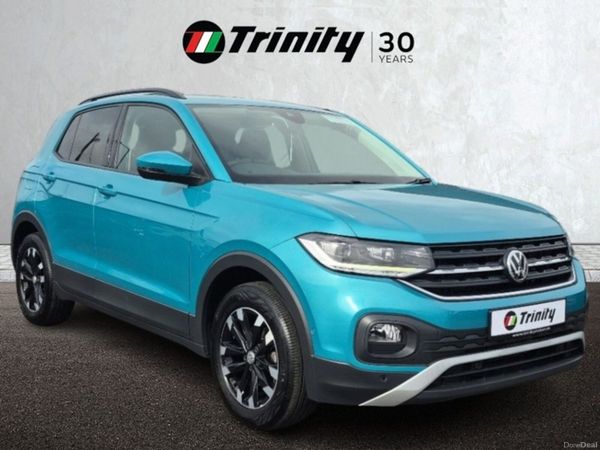 Volkswagen T-Cross SUV, Petrol, 2020, Green