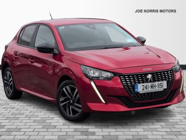Peugeot 208 Hatchback, Petrol, 2024, Red