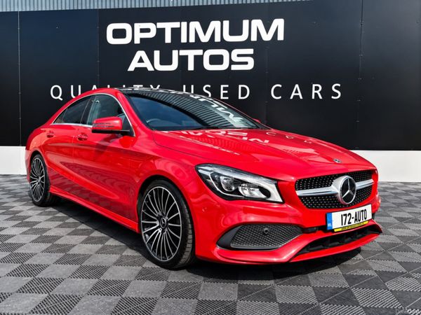 Mercedes-Benz CLA Saloon, Petrol, 2017, Red