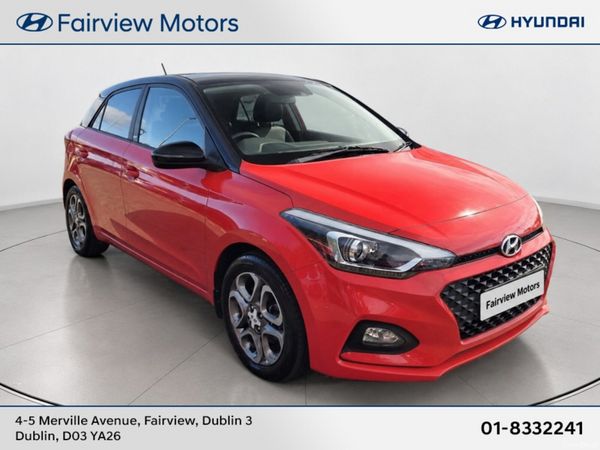 Hyundai i20 Hatchback, Petrol, 2019, Red