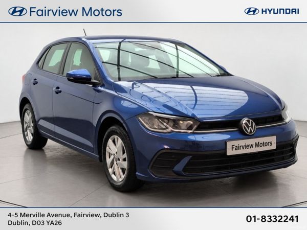 Volkswagen Polo Hatchback, Petrol, 2022, Blue